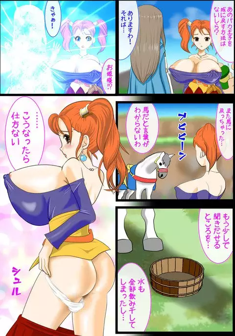 DQ-N~Sora tobu Kanchou to Hazukashiki Himegimi tachi~ ※ Scat Ari