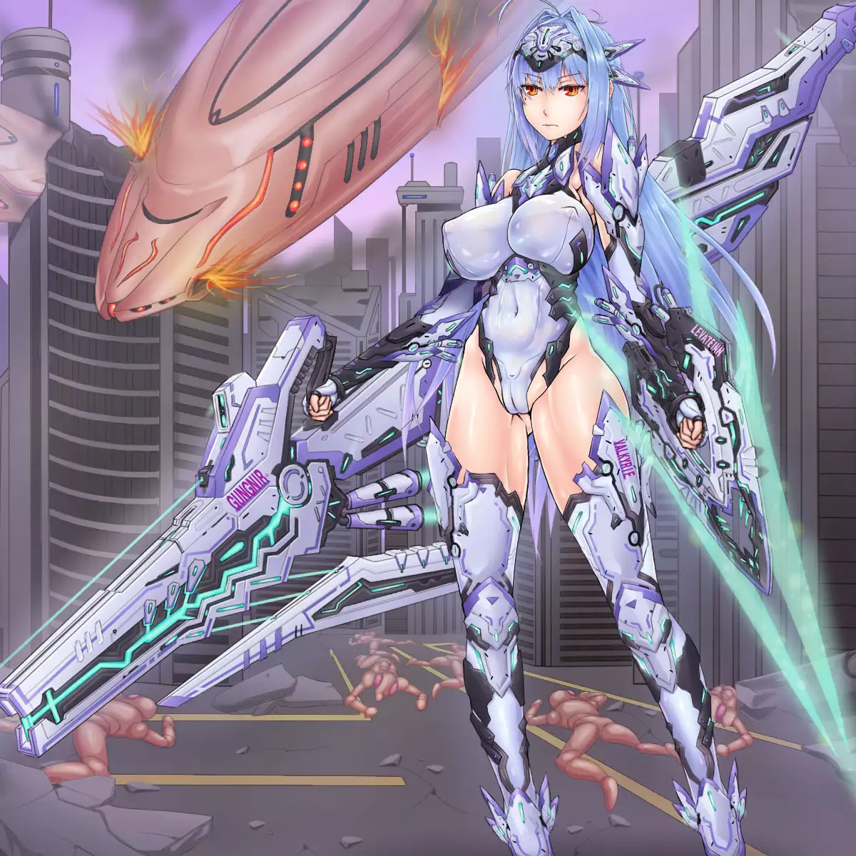 Jinrui Boueigun ~Ana Heiki ni Otosareta Elite Ikusaotome~