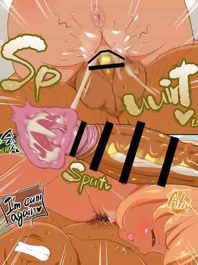 My Sperm was squeezed out by a little bitch