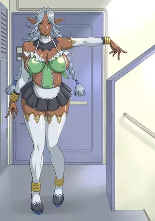 Elf no Sumu Danchi - Dark Elf Mama Gyunhild