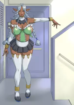 Elf no Sumu Danchi - Dark Elf Mama Gyunhild