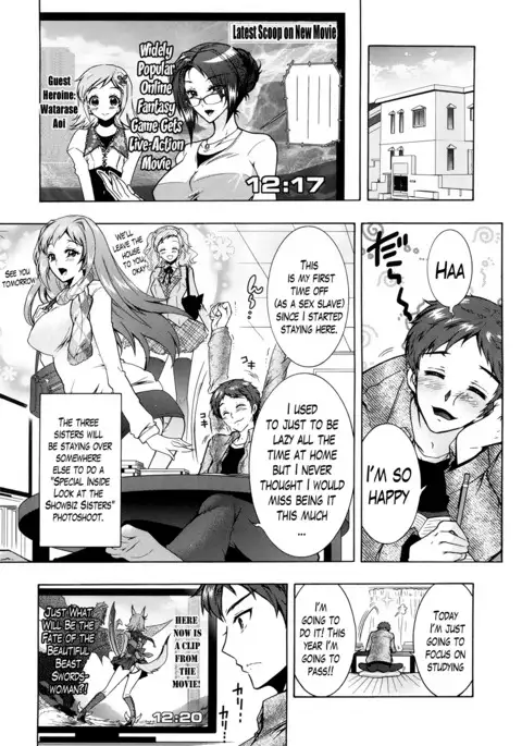 Sanshimai no Omocha - The Slave of Three Sisters Ch. 1-3