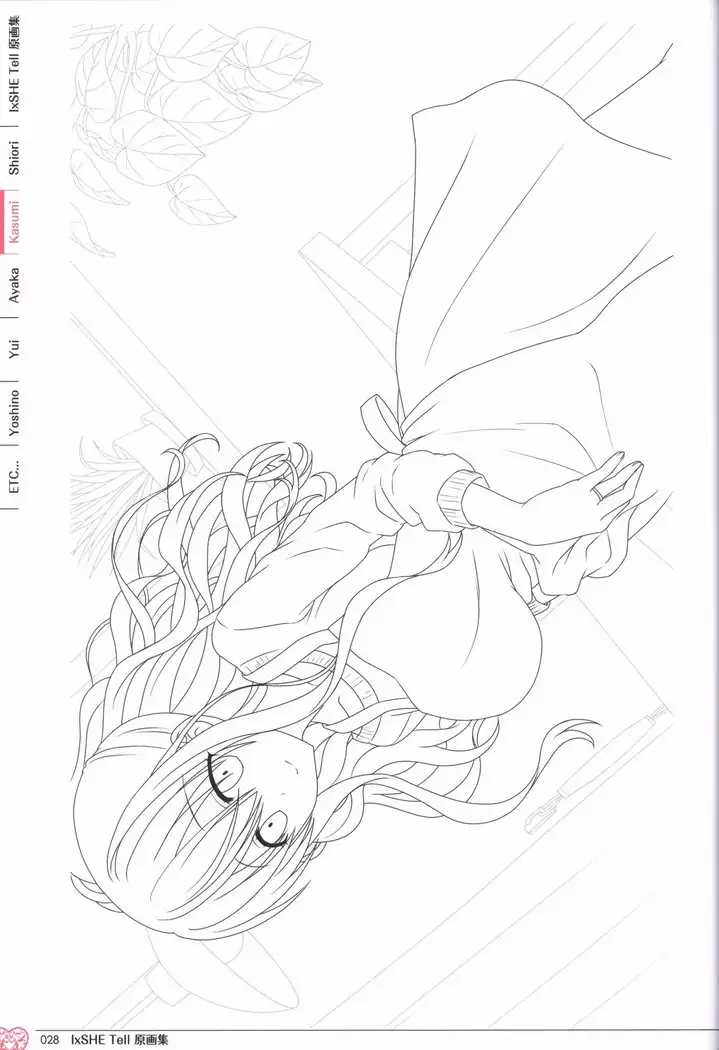 IxSHE Tell illustration art book