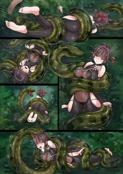 [Mist Night (Co_Ma)] NIKKE Sakura snake peril