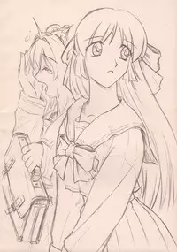 Kyouhaku Owaranai Asu original illustration art book