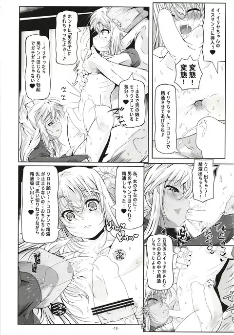 Illya to Kuro no, Kintama no Seieki Zenbunuku