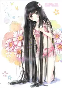 (COMIC1☆5) [Active Mover] Moeru Kurokami Long Musume Hon