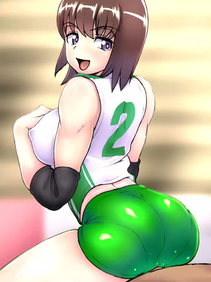 Shojo Volley Senshu no Shiri ni Kosuri tsukete Ikuu!