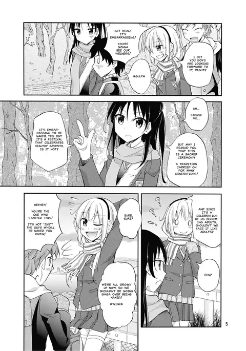 Shima no Narawashi Zenra de Misogi