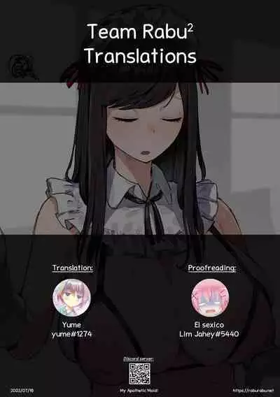 [ie] Yareyare-kei Maid & Yareyare-kei Maid to Asobu Omake no Nakadashi Illustration | My Apathetic Maid & Omake Creampie Illustration [English] [Team Rabu2]