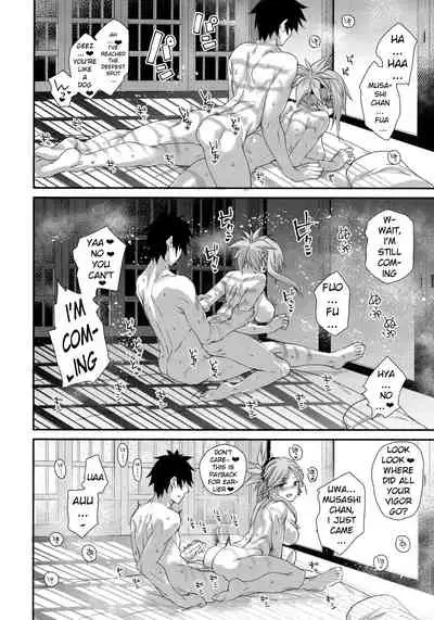 Hisashiburi ni Saikai Shita Musashi-chan to Hitobanjuu Ecchi suru