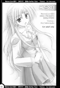 (MakiMaki 3) [MOD (Akiyoshi Ryoutarou)] ML#001 MonnaLisa#001 (Canvas)