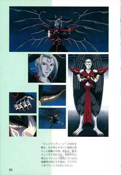 This is Animation Pocket- Chouja Reideen Character Book