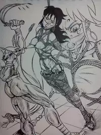 Gangster woman's execution