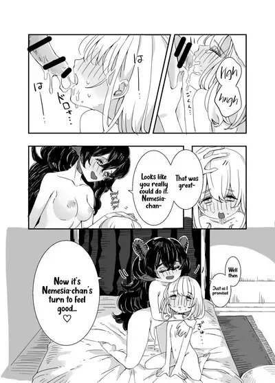 [Iwashimizuni] Futanari Onee-san to Onnanoko ga 1&2 | The Futanari Onee-san and the Young Girl's Naughty Story 1&2 [English]