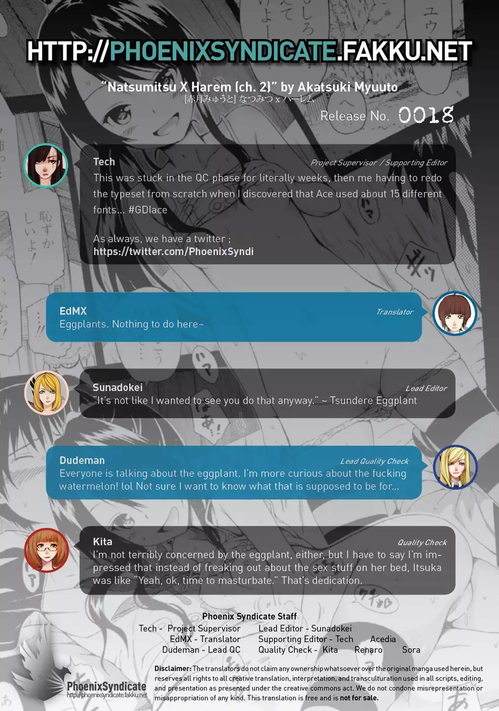 Natsumitsu X Harem - Ch2