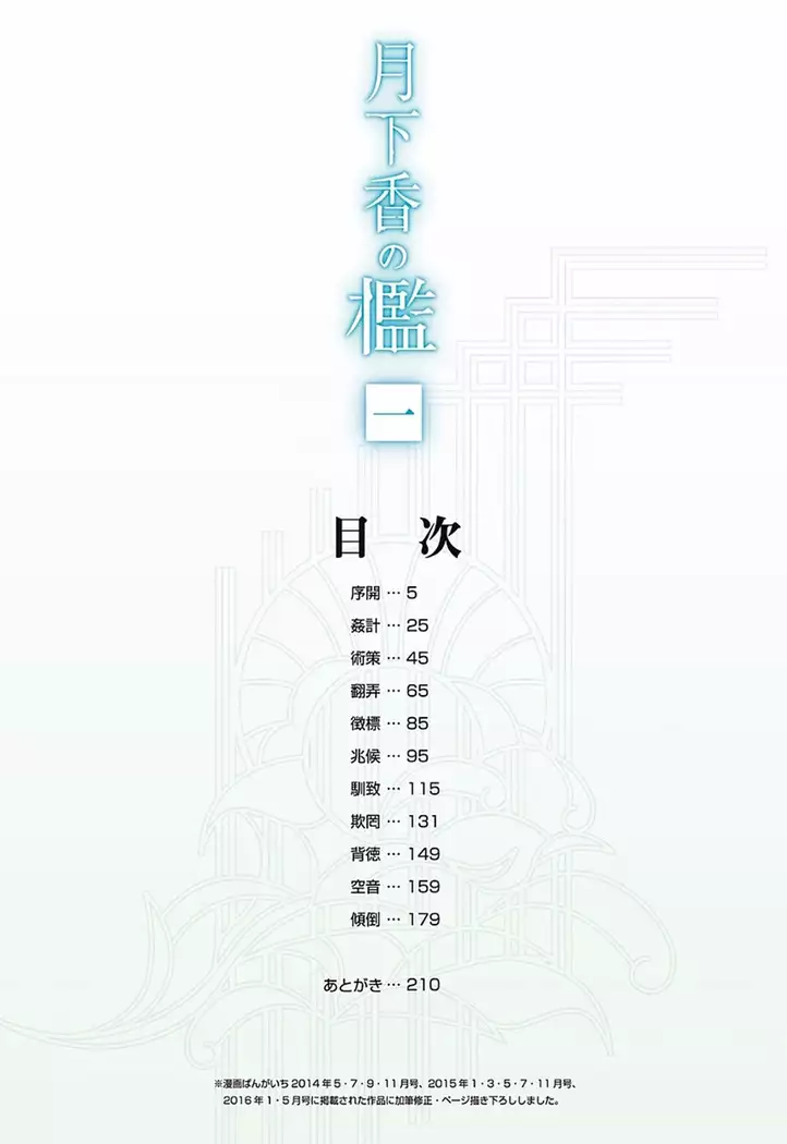 Gekkakou no Ori Ichi Vol 1