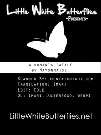 [Mayonnaise] A Woman's Battle [English]