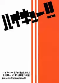 (SUPERKansai18) [Promenade (Shibao Kenta)] Ii Kao Shiteru Ne Tobiochan (Haikyuu!!)