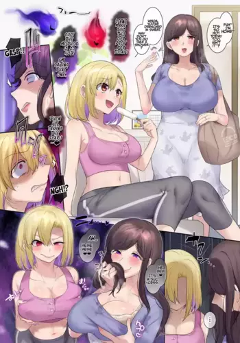 [Hiiragi Popura] Asedaku ♡ Oyako Hyoui | Sweaty ♡ Mother-Daughter Possession (TS sakuhin baraethi pakku! nyotai ka＆ hyouietc…＋α) [English] [Maika]
