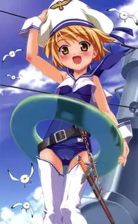 [Mizuiro Shoujo] Kuuchuu Yousai Illustrations