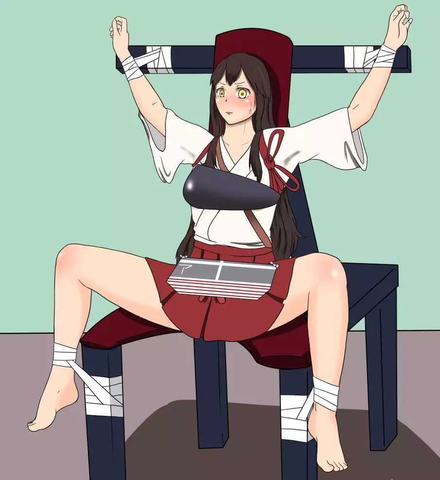 kusuguri reipu shokei hito vs senkan musume