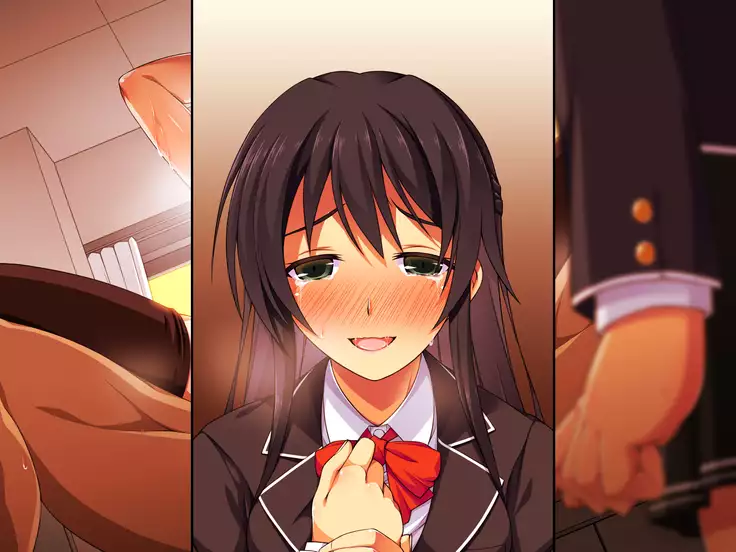 Suieibu Buchou no Kyonyuu JK ga Furyou Kyoushi ni Otosareru Ohanashi