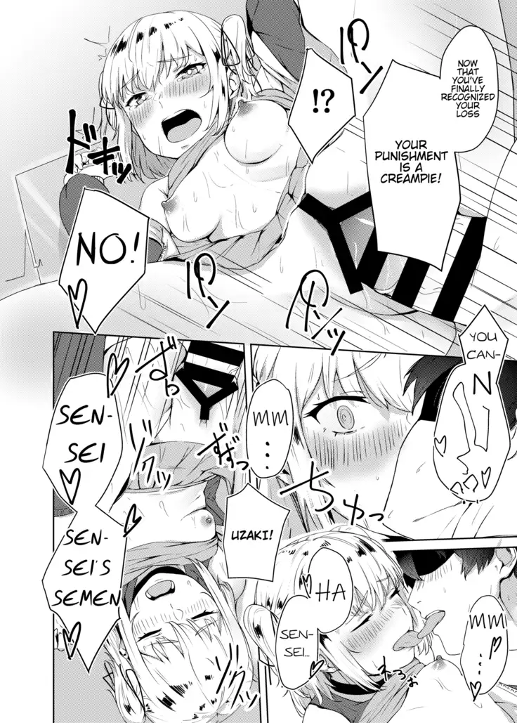 Kyousei Zecchou Batsu Game Namaiki JK no Shitsukekata