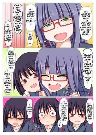 Futanari Kouhai ni Onaho Atsukai Sareru Ki ga Suru.