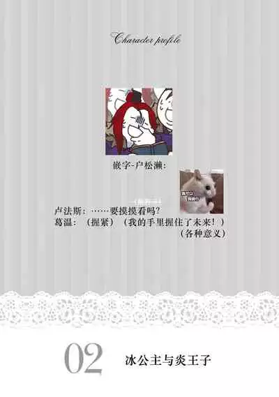 kōri no reijō to honō no ōji | 冰公主与炎王子