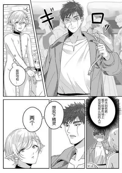 Elf Oyako Seidorei Ichiba nite Hanbaichuu