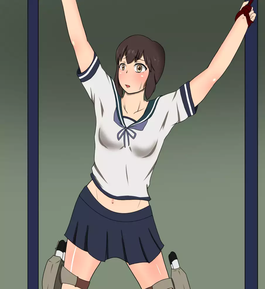 kusuguri reipu shokei hito vs senkan musume