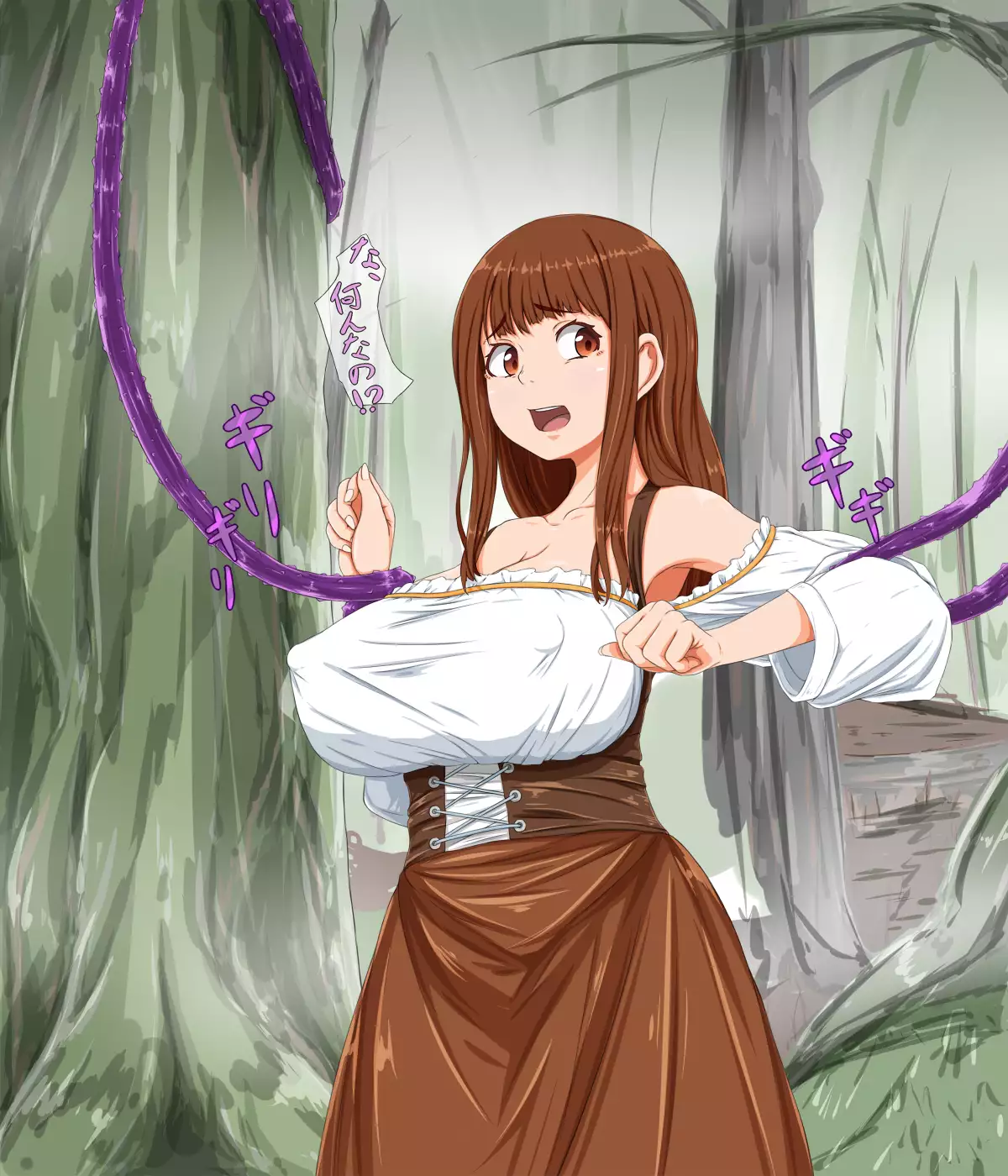 Mura musume wa mori no naedoko ni