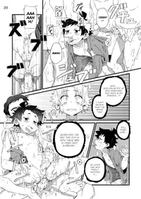 (C81) [Gymno (Kiriya)] School Boys Sentou Hen | Bathhouse Book [English] {Busy Bee}
