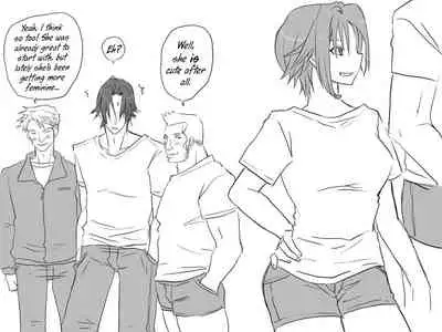 Seitenkango, Shinyuu to | After I got genderbend, my friend and I...