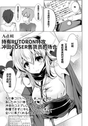 Cosplayer wa Mitsu ni Sasayaku