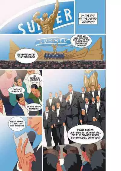 Summer Men vol.3 Muscle milk bath