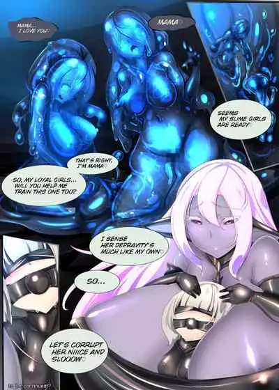 クールな女騎士に転生した元マゾ少女がねんがんの淫魔堕ちするまんが