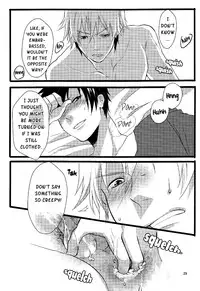 (GOOD COMIC CITY 17) [Eartheater (Dorina)] Cicatrix (Durarara!!) [English] [Yaoi-Sei]