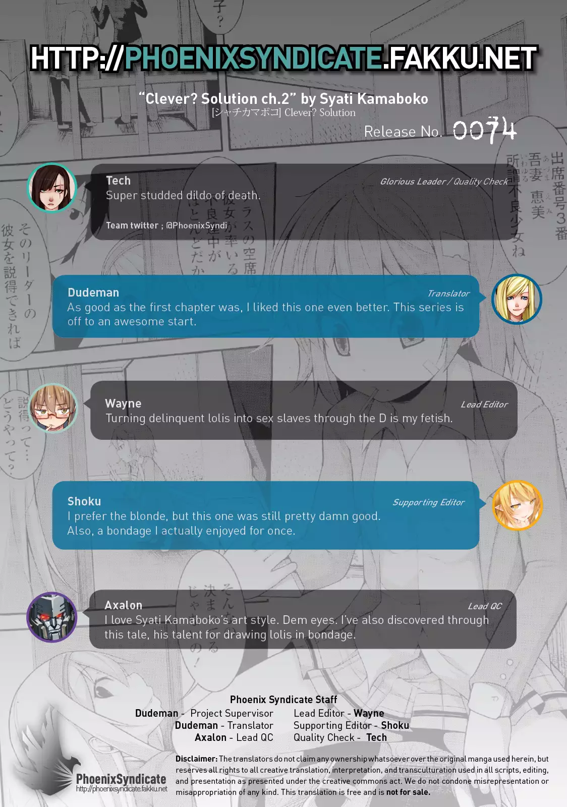 Clever? Solution ch1-2