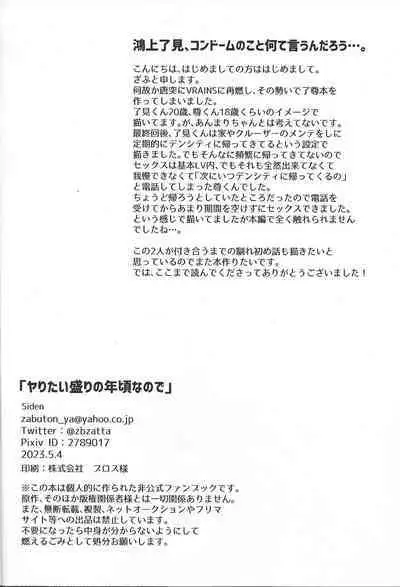 Yaritai Mori no Toshigoro nanode