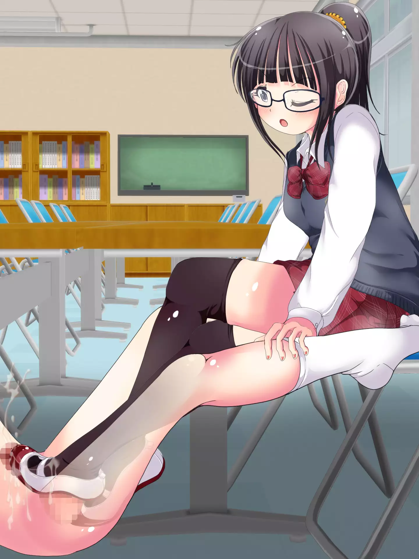 Matamata Ashi de Choukyou Sarechau!! Aki no Seifuku Kaikan Ashikoki 2