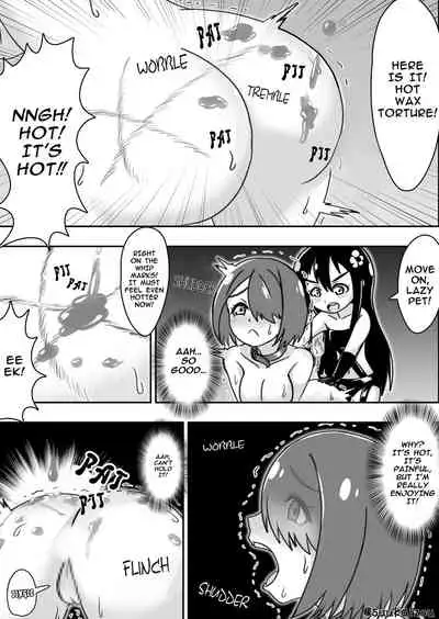 A cartoon in which my sister is trained by Hana