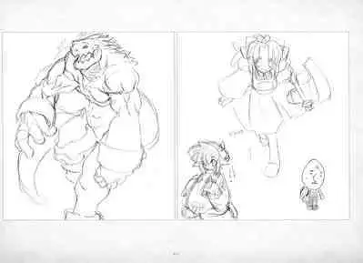 ALICESOFT ORION SCRIBBLES with CROQUIS ULTIMATE EDITION VOL.3 織音計画特別版 ラフ画集