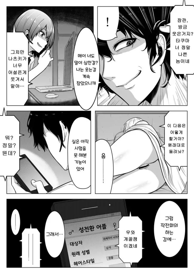 Nyotaika! Hankyousei Bitch?! | 여체화! 반강제 빗치!