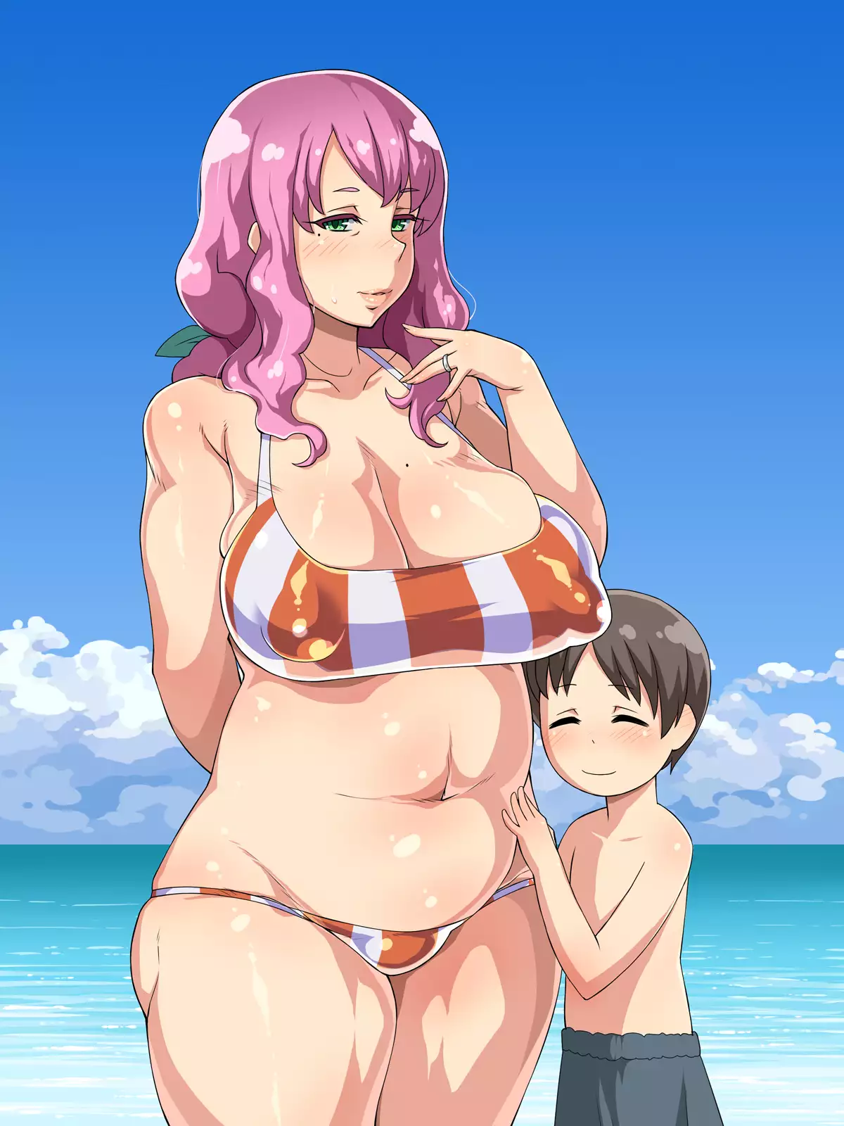 Mucchiri Juku Mama Tanetsuke Emaki