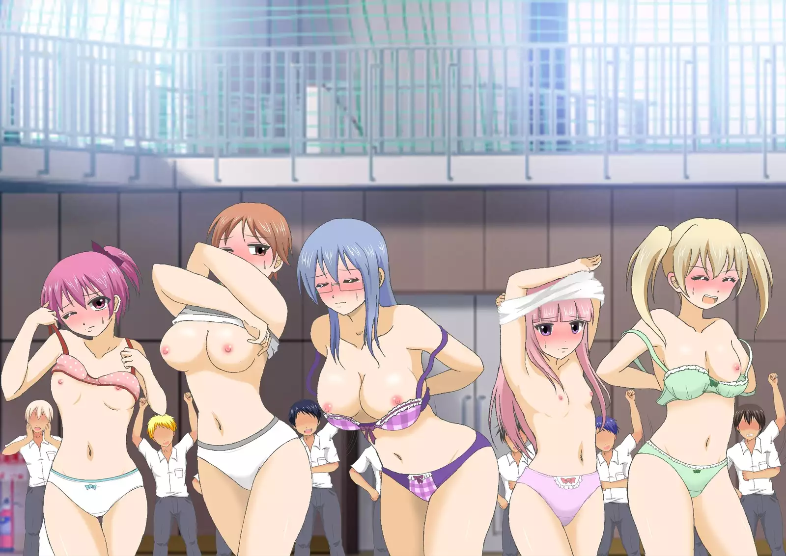 Danjo Taiketsu! Maketara Nuideiku Basuke!