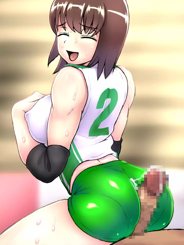 Shojo Volley Senshu no Shiri ni Kosuri tsukete Ikuu!