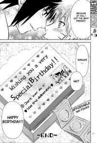 (C80) [@ Harukaze Shunpoo (Shunpoo)] SASUKE ♥ HAPIBA!! (Naruto) [English] [Onigiri Ramen]