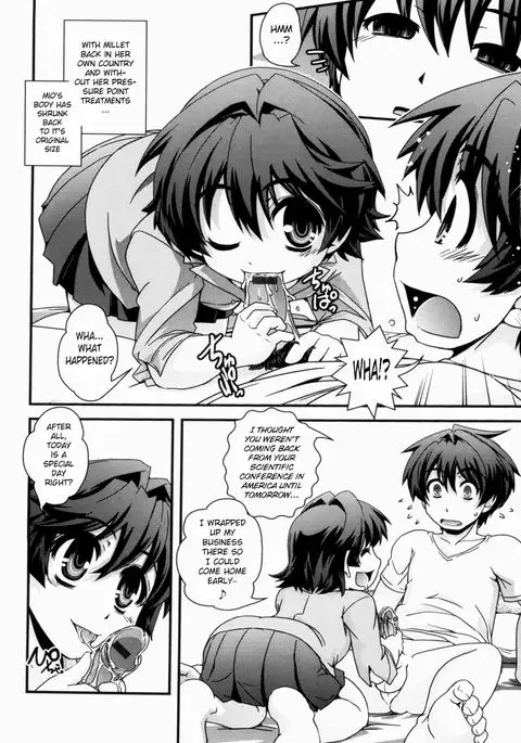 Transformed into a Busty Blonde - After Story (End)